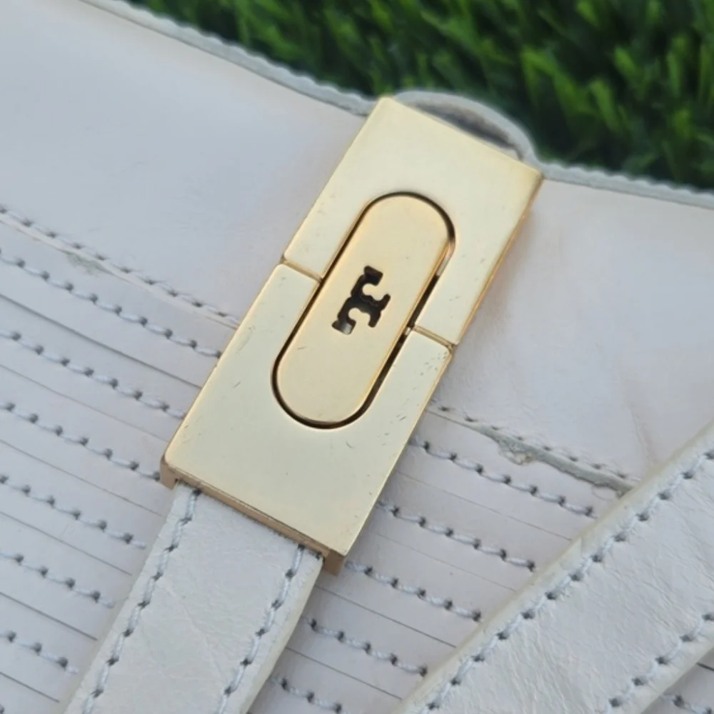 Tory Burch T-Hardware Chelsea Boot Dulce De Leche Size 7